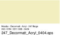 Marabu Decormatt 50ml 140105 247 Beige