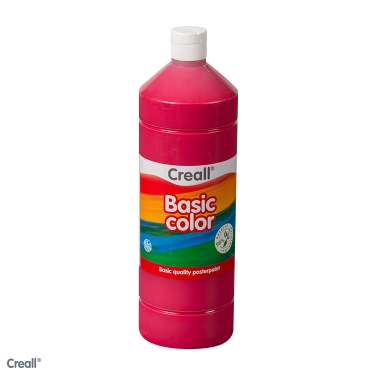 Creall Basic Color 1000 ml, dark red Plakatfarbe 01806