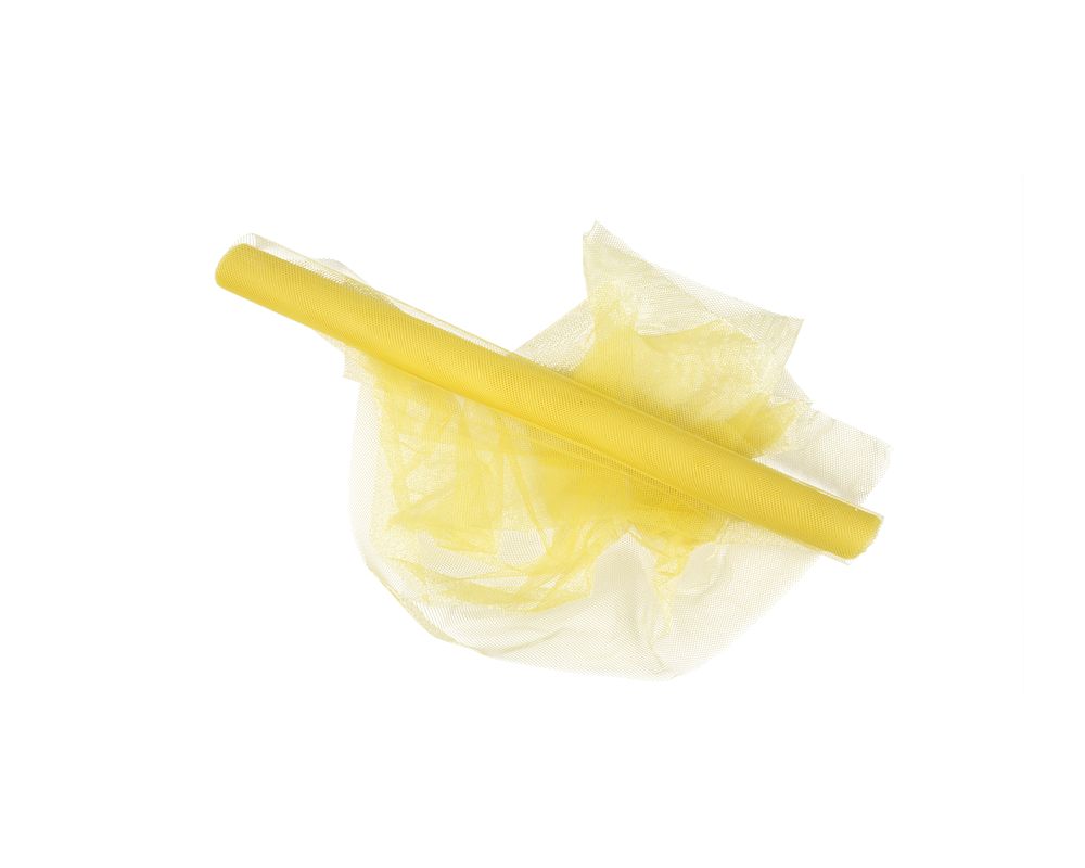 Tüllrolle 50cm x 5m gelb
