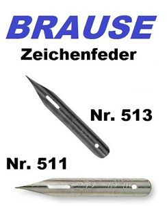 Brause Zeichenfeder 511 Mittelweich
