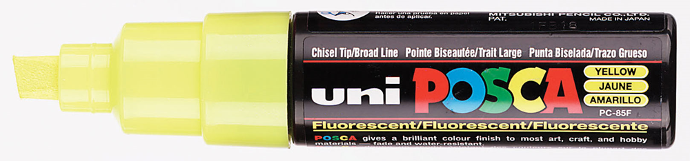 POSCA Marker Keil B Gelb, PC8K J