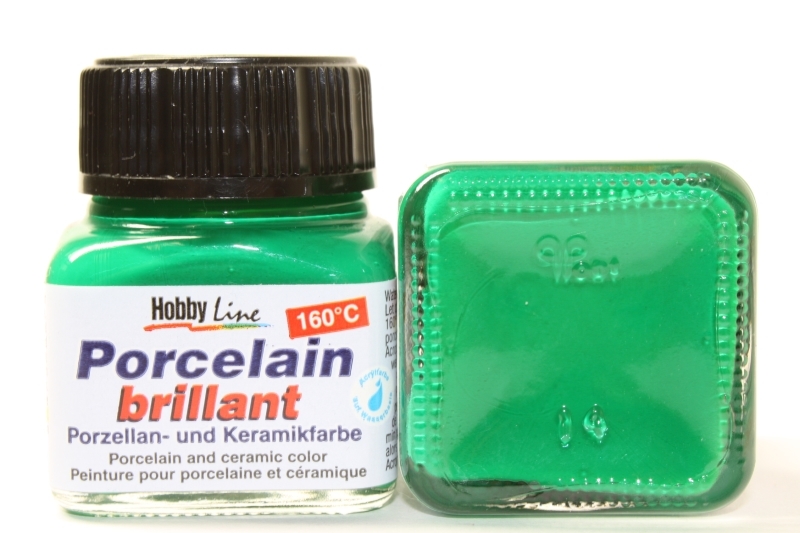 Hobbyline Porzellanfarbe 160° 20ml Französisch Grün