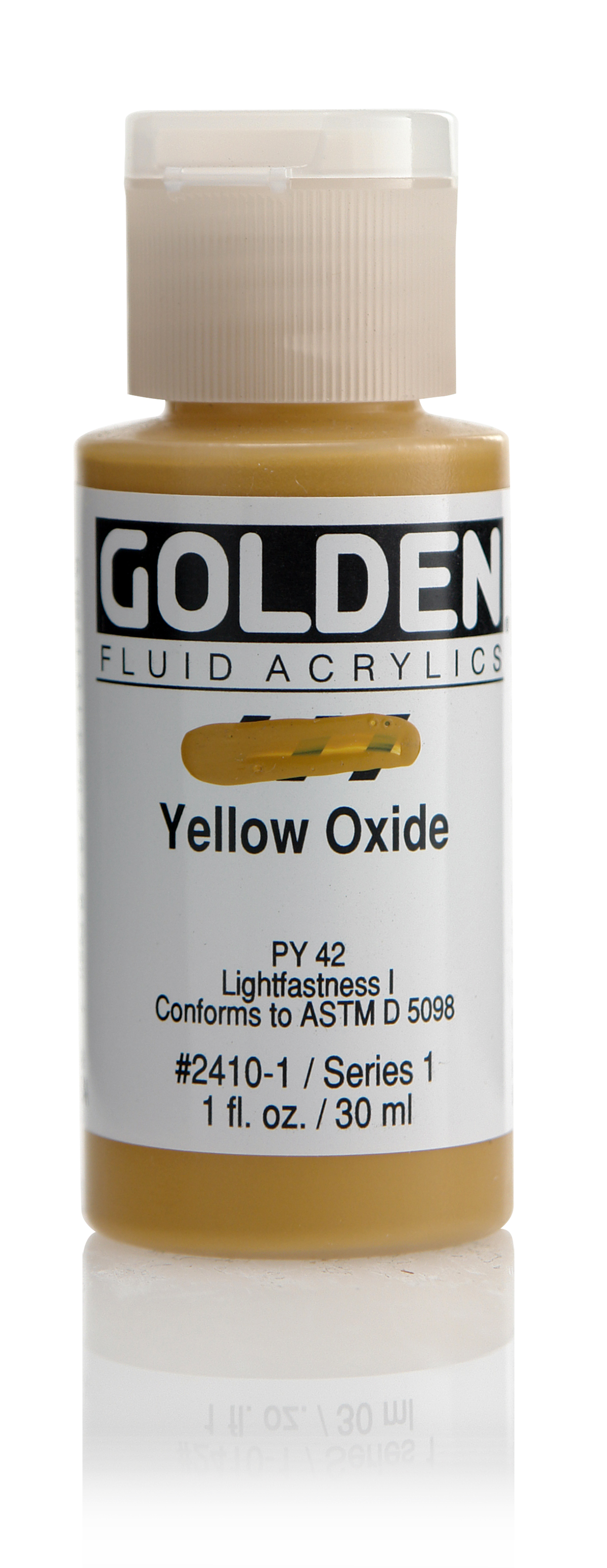 Golden Artist Color FLUID 29 ml, 2410 S-1 Yellow Oxide