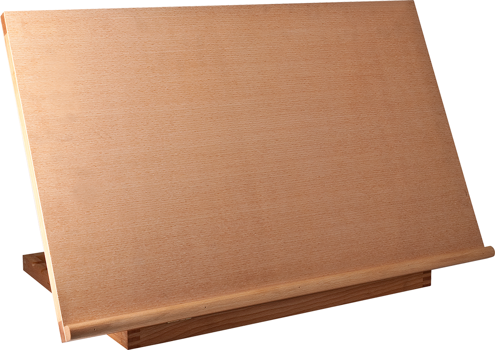 Mal- und Zeichenbrett aus Holz
