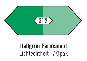 Liquitex Acryl Basics 118ml 1046312 - Permanentgrün Hell