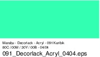 Marabu Decorlack 50ml 113005 091 Karibik