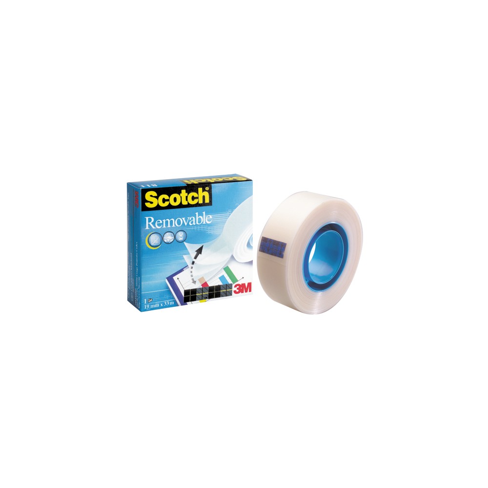 Scotch Klebeband Ablösbar 19mm