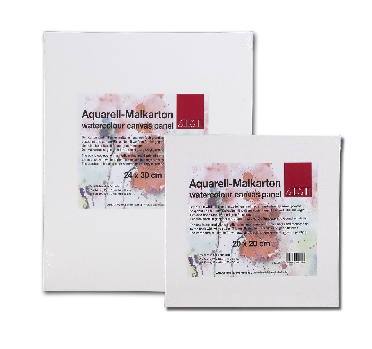 Aquarell Malkarton