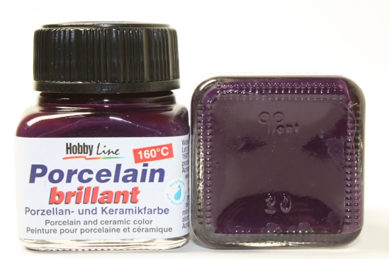 Hobbyline Porzellanfarbe 160° 20ml Amethyst