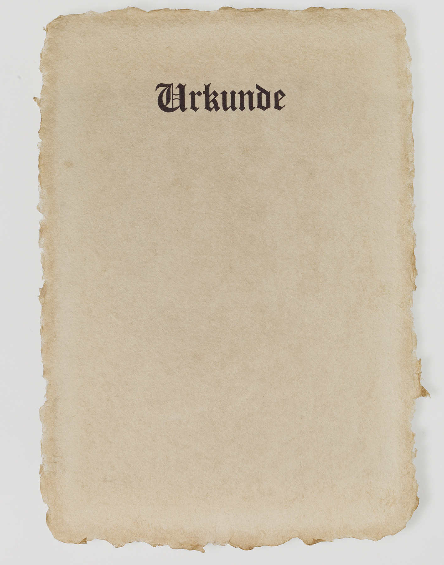 MALZEIT Büttenpapier "Urkunde" antik 250g/m² 21 x 30cm 5 Bogen