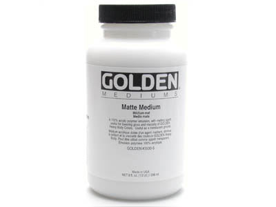 Golden Matte Medium 236ml