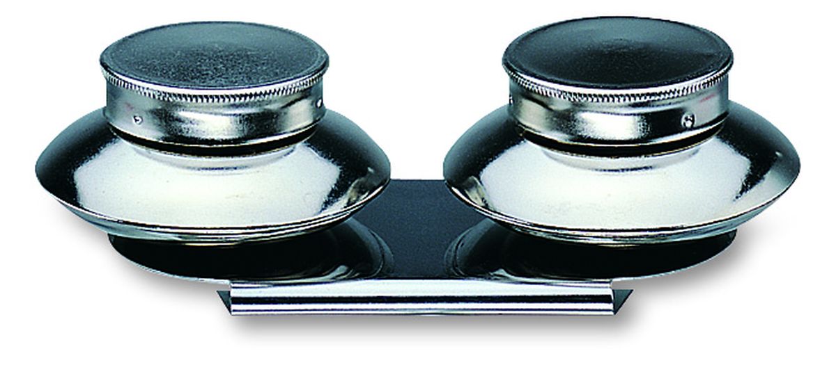 Palettstecker doppelt vernickelt 5,2cm Ø