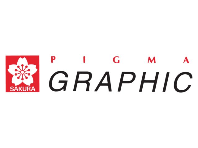 SAKURA Pigma Graphic Pen 1 mm Schwarz, XSDK149