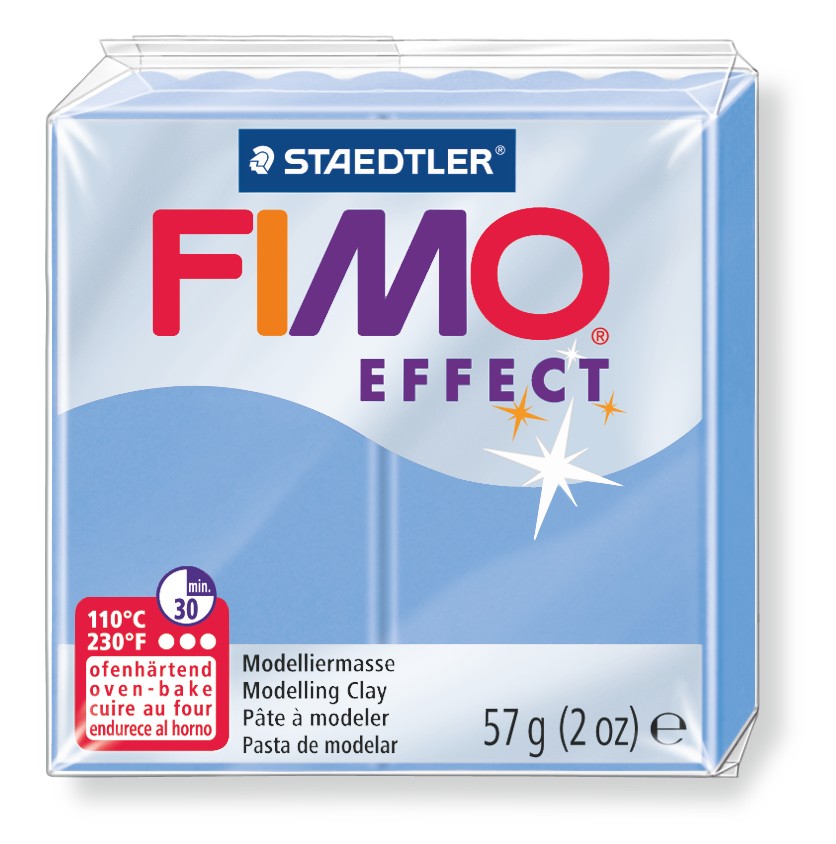 Fimo Effect Modelliermasse 57g 386 Blauachat