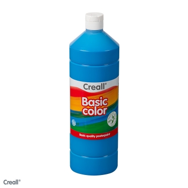 Creall Basic Color 1000 ml, primary blue Plakatfarbe 01810