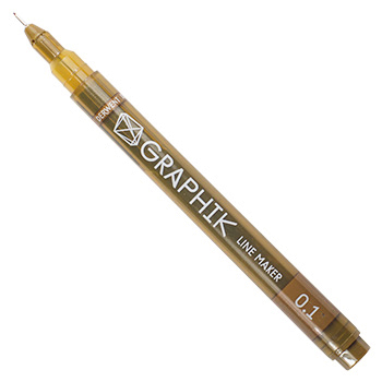 Derwent Grafik Line Marker sepia 0,1mm