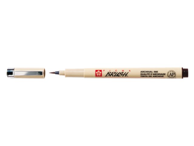 SAKURA Pigma Brush Sepia, XSDKBR117