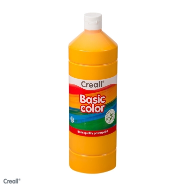 Creall Basic Color 1000 ml, dark yellow Plakatfarbe 01803