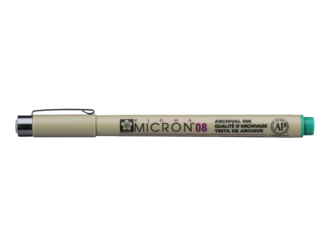 SAKURA Pigma Micron 0,50 mm Grün, XSDK0829