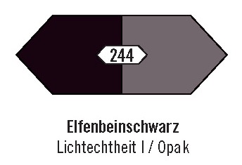 Liquitex Acryl Basics 118ml 1046244 - Elfenbeinschwarz