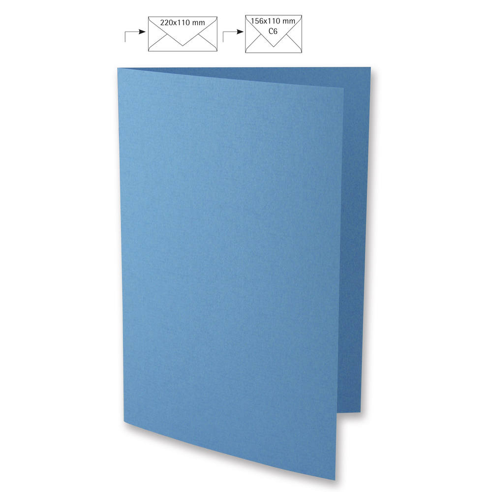 Karte Uni DIN A4 220g/m²