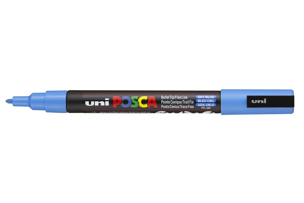 POSCA Marker Konisch F Himmelblau, PC3M BCI