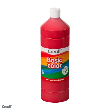 Creall Basic Color 1000 ml, light red Plakatfarbe 01805