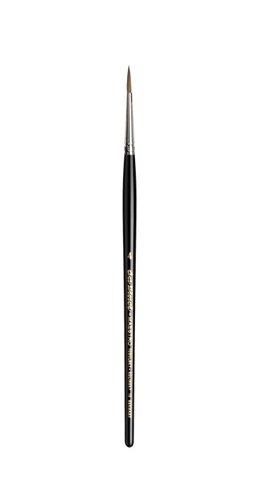 Da Vinci Rotmarder-Haarpinsel Serie 10 / 4 R 3,2mm