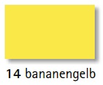 Seidenpapier 20g/m² 50 x 70cm bananengelb
