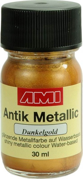 Antik Metallic 30 ml Dunkelgold