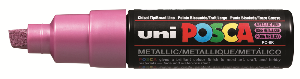 POSCA Marker Keil B Rosa Metallic, PC8K REM
