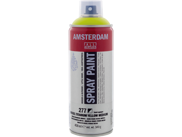 Amsterdam Acryl Spray 400 ml, 17162770 Nickeltitangelb mittel