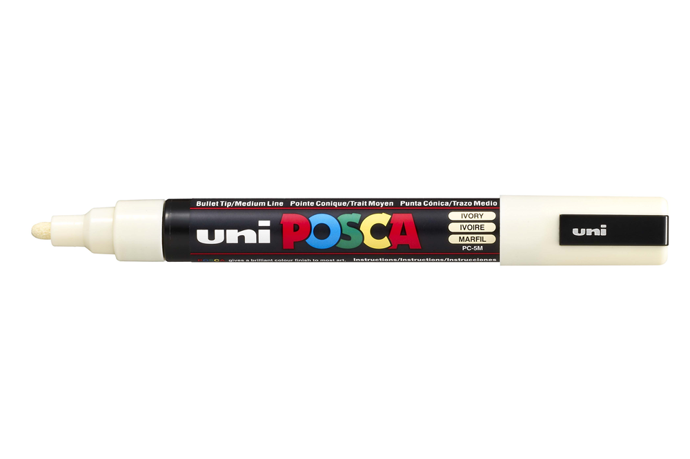 POSCA Marker Konisch M Elfenbein, PC5M I