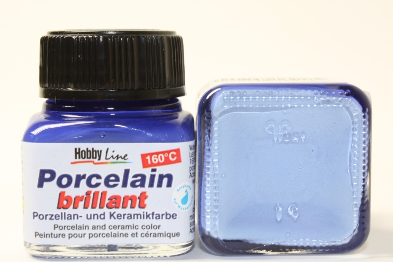 Hobbyline Porzellanfarbe 160° 20ml Kobaltblau