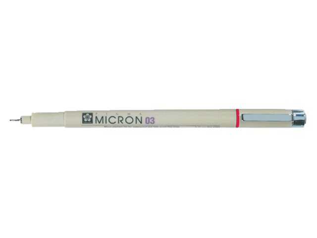 SAKURA Pigma Micron 0,35 mm Rot, XSDK0319