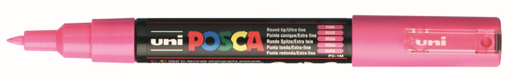 POSCA Marker Konisch EF Rosa, PC1MC RE