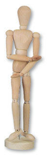 Modellpuppe 30cm