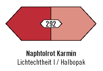 Liquitex Acryl Basics 118ml 1046292 - Naphtholrot Karmin