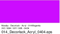 Marabu Decorlack 50ml 113005 014 Magenta