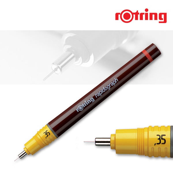 Rotring Rapidograph Tuschefüller 0,35mm